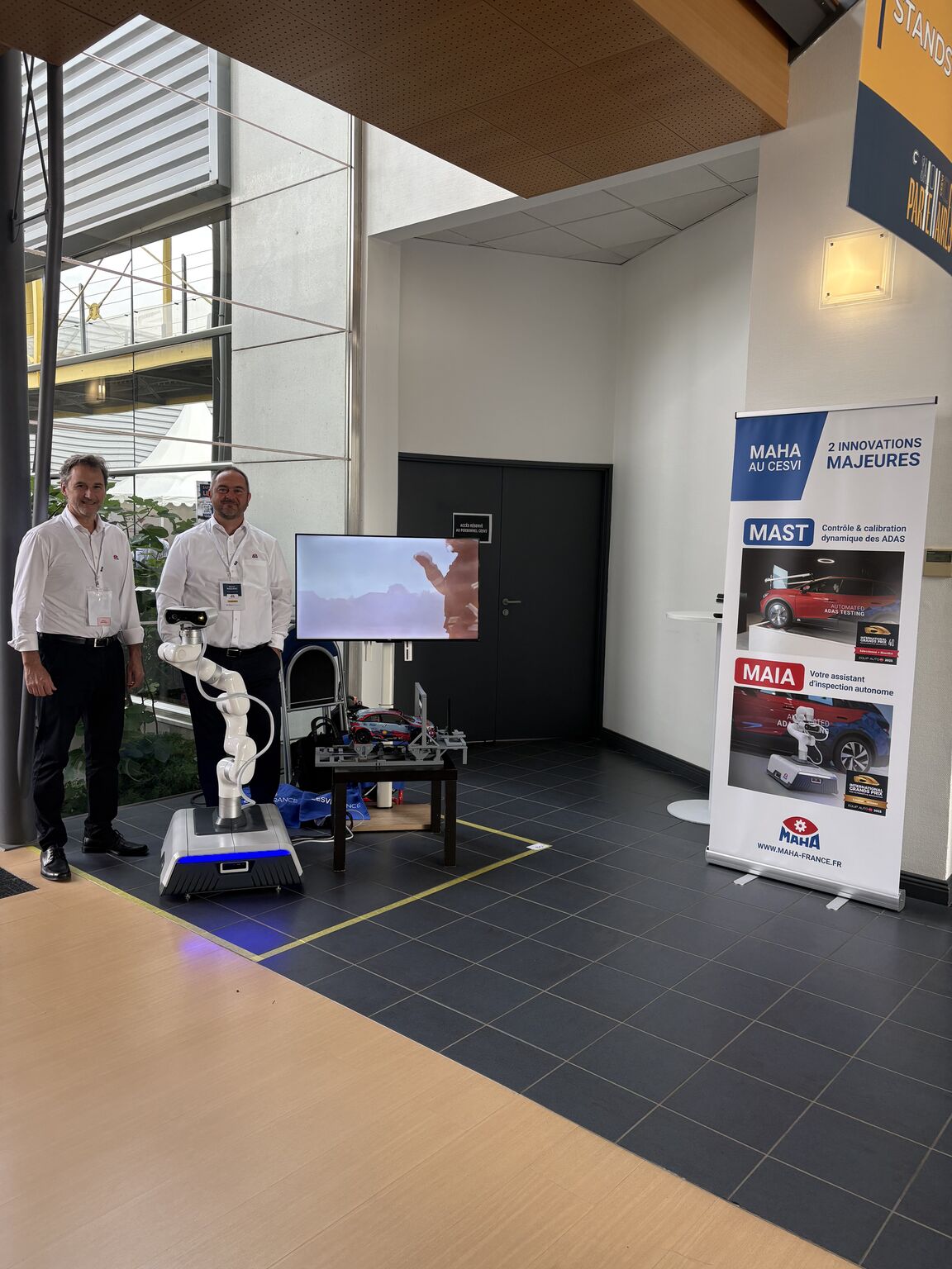 MAHA auf der CESVI FRANCE Partners' Fair