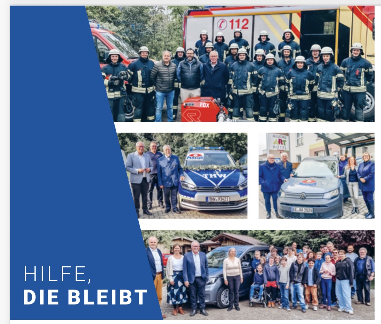 Hilfe, die bleibt – Engagement der Familie Rauch-Stiftung