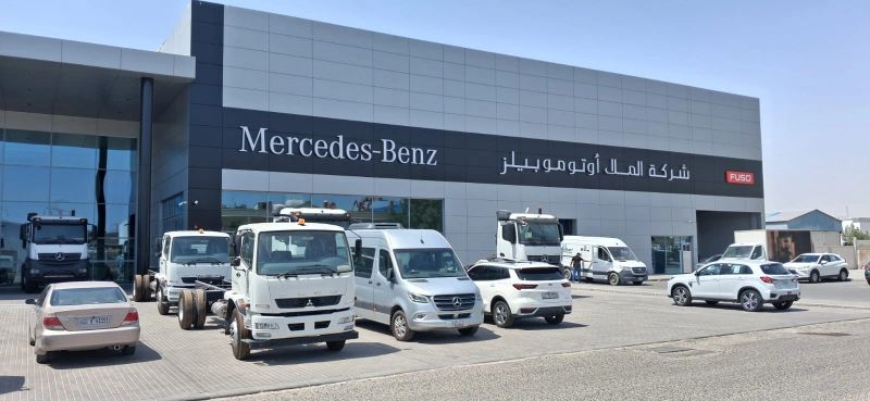 MAHA-Technik bei Mercedes-Benz Kuwait (Al Mulla Automobiles) installiert